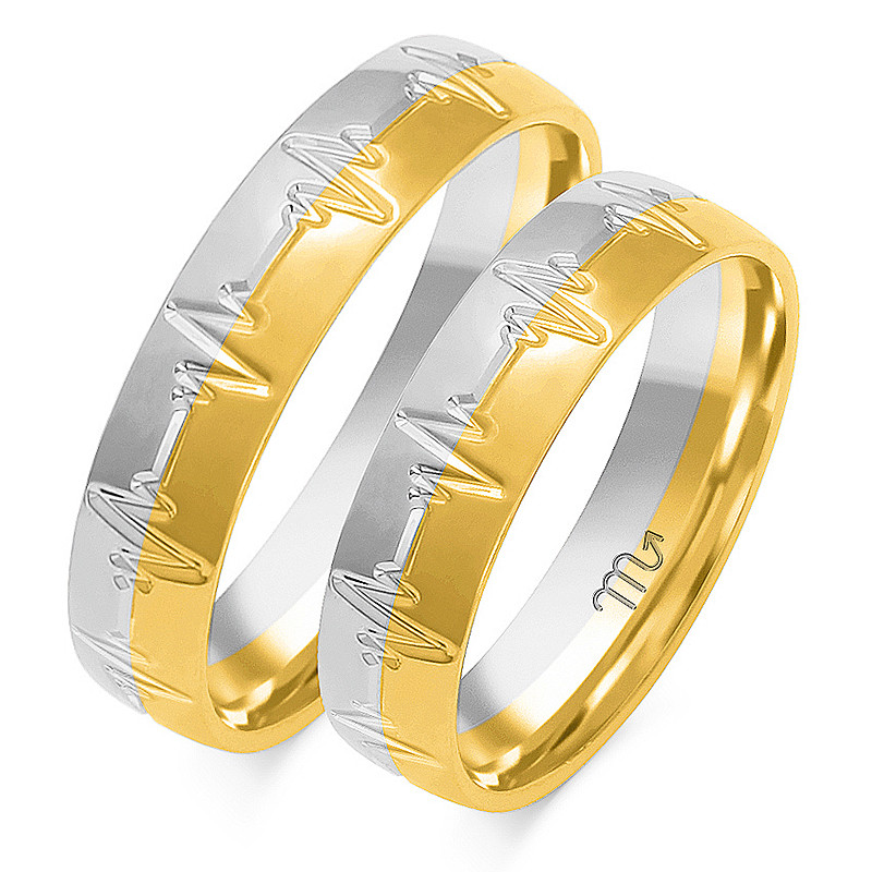 Obrączki ślubne nr ZO B-211