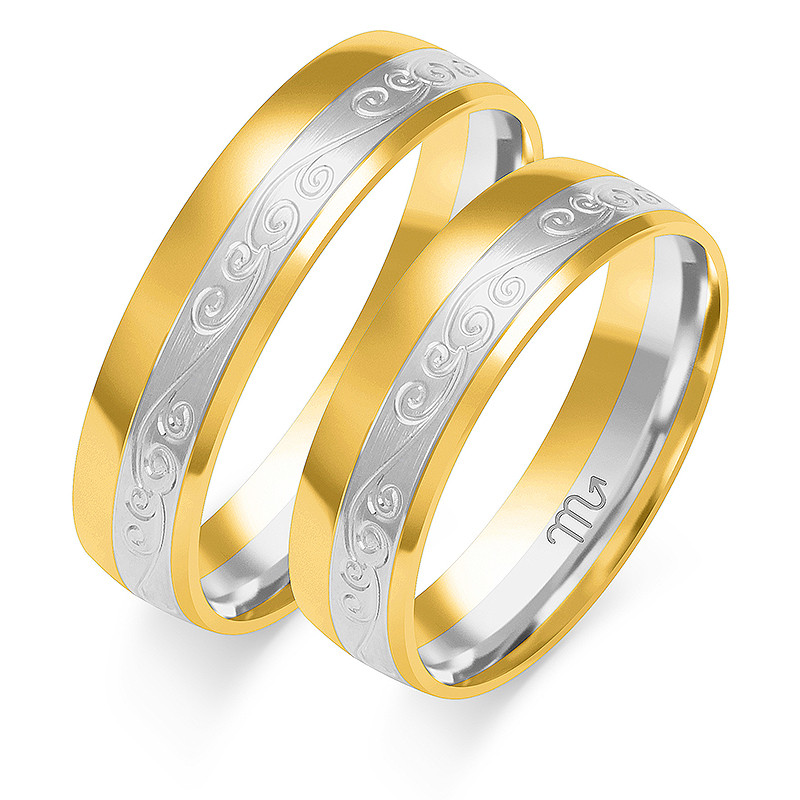 Obrączki ślubne nr ZO B-207