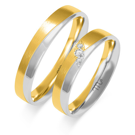 Obrączki ślubne nr ZO B-202