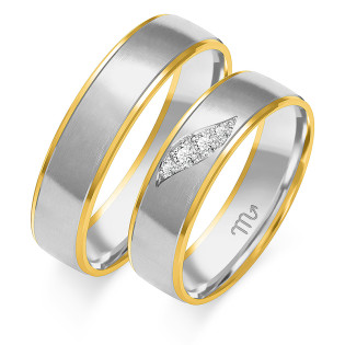 Obrączki ślubne nr ZO B-201