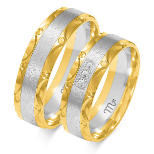 Obrączki ślubne nr ZO A-230