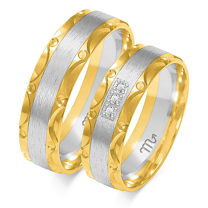 Obrączki ślubne nr ZO A-230