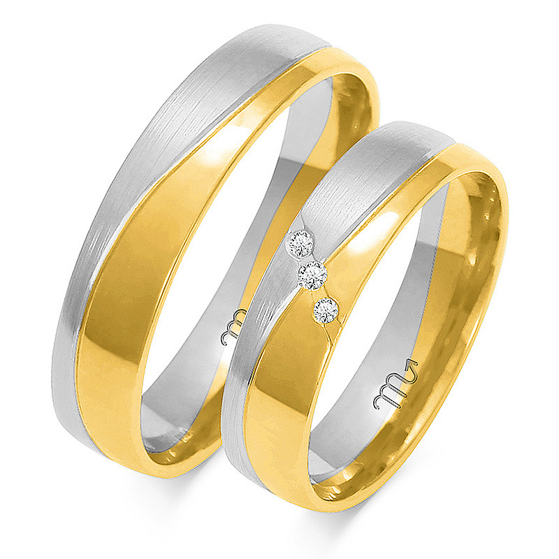 Obrączki ślubne nr ZO A-215