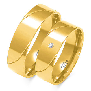 Obrączki ślubne nr ZO A-157