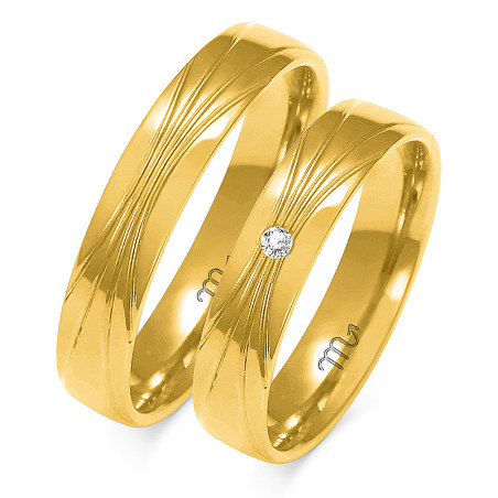 Obrączki ślubne nr ZO A-156