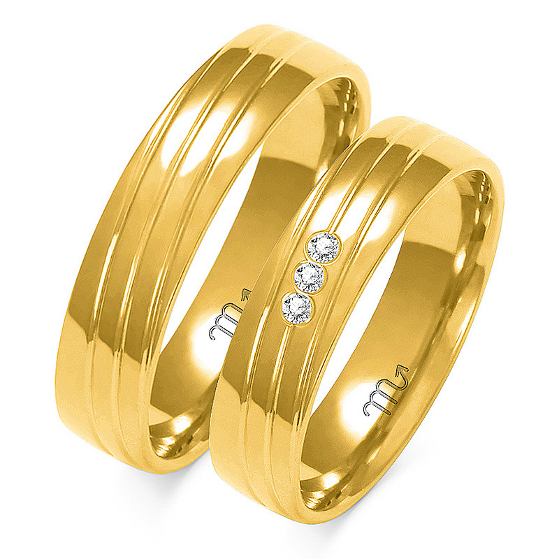 Obrączki ślubne nr ZO A-154