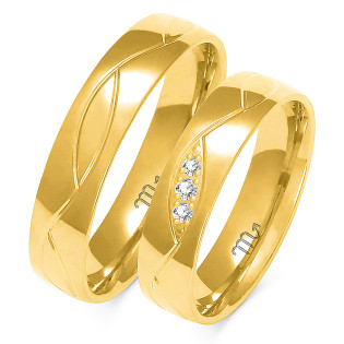 Obrączki ślubne nr ZO A-152