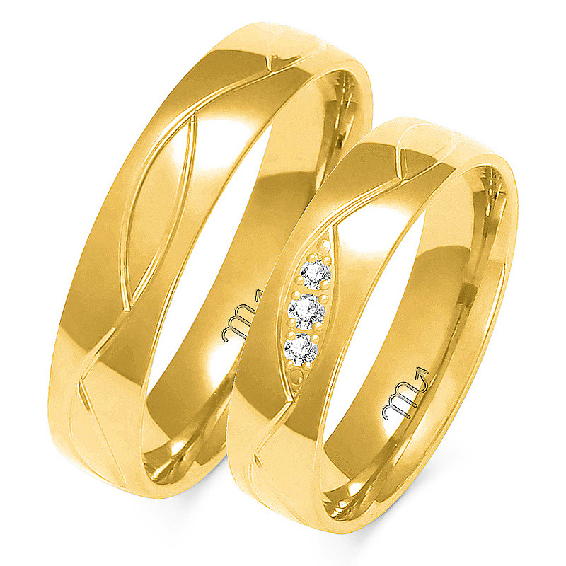 Obrączki ślubne nr ZO A-152