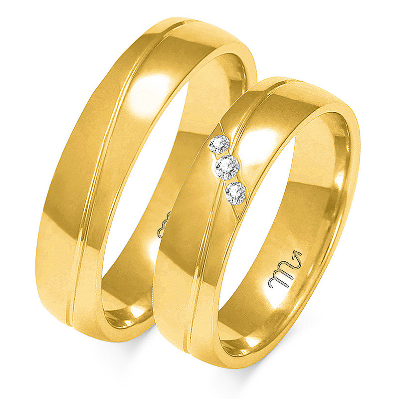 Obrączki ślubne nr ZO A-148