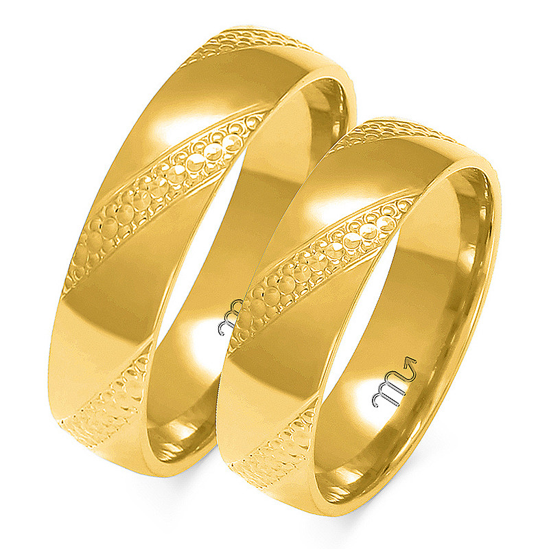 Obrączki ślubne nr ZO A-147