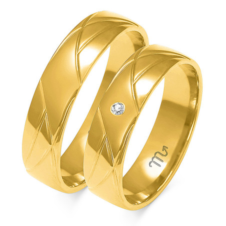 Obrączki ślubne nr ZO A-144