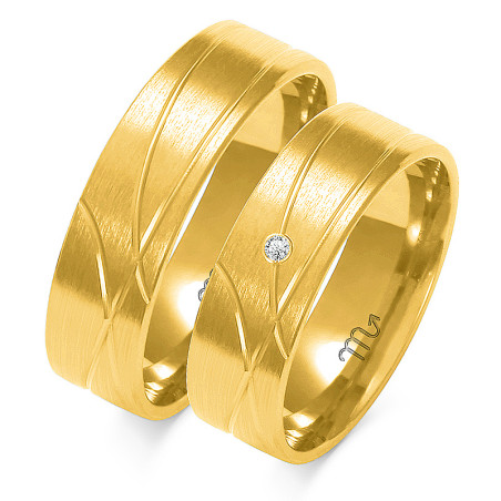 Obrączki ślubne nr ZO A-134