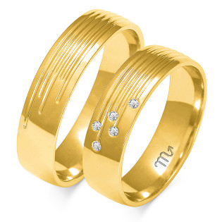 Obrączki ślubne nr ZO A-133