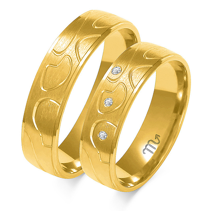 Obrączki ślubne nr ZO A-128