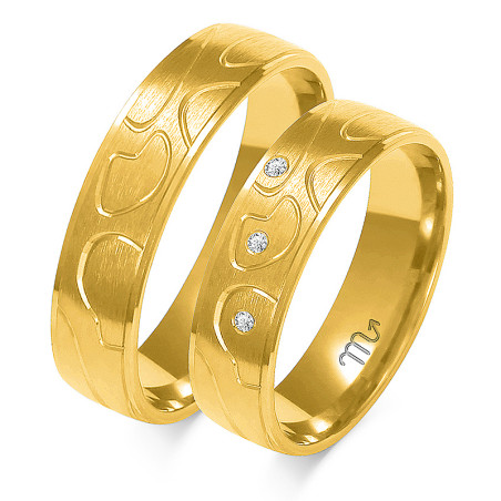 Obrączki ślubne nr ZO A-128