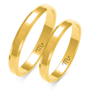 Obrączki ślubne nr ZO A-119