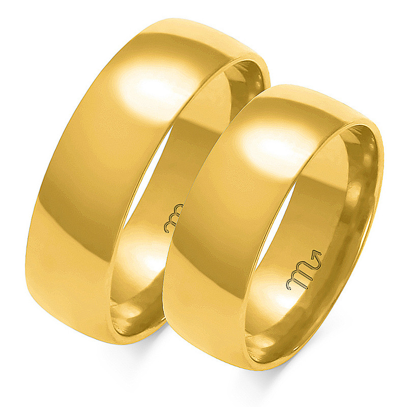 Obrączki ślubne nr ZO A-108