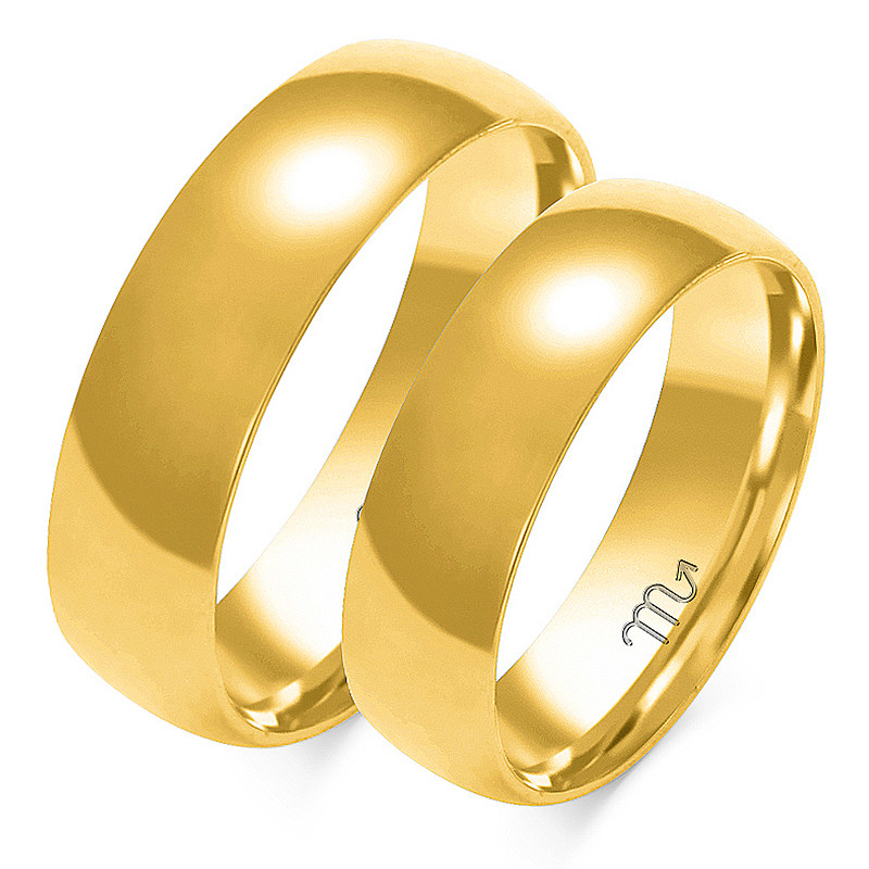 Obrączki ślubne nr ZO A-104