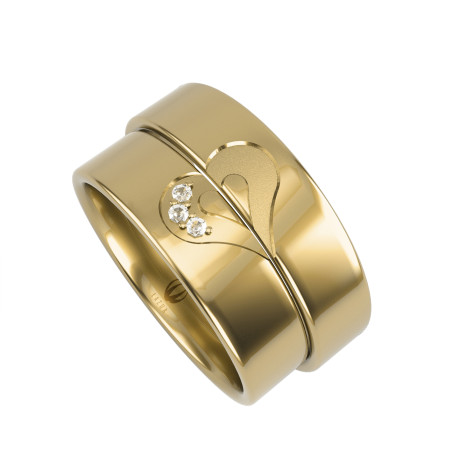 Obrączki Ślubne LA B65 próba 585