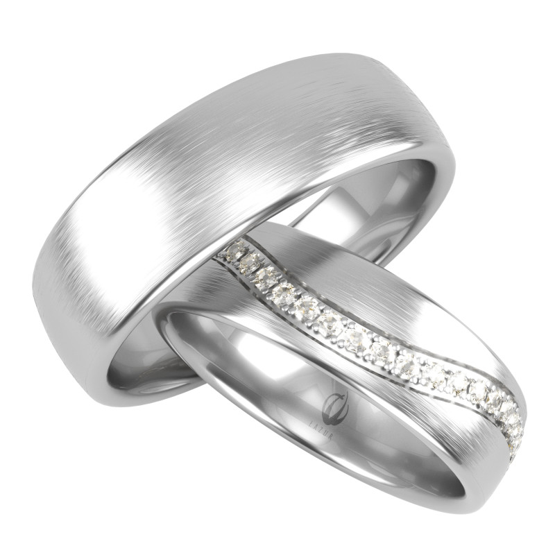 Obrączki Ślubne LA B83 próba 585