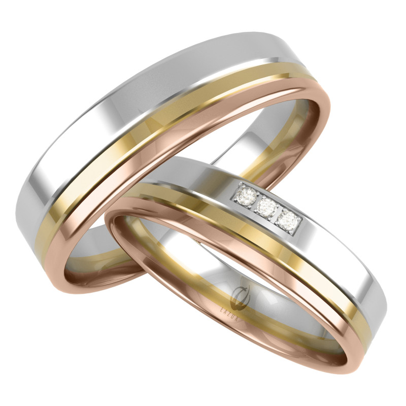 Obrączki Ślubne LA B92 próba 585