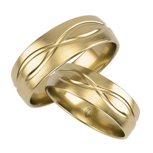 Obrączki Ślubne LA H01 próba 585