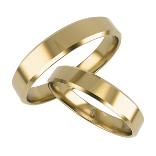 Obrączki Ślubne LA K17 (SK P410) próba 585