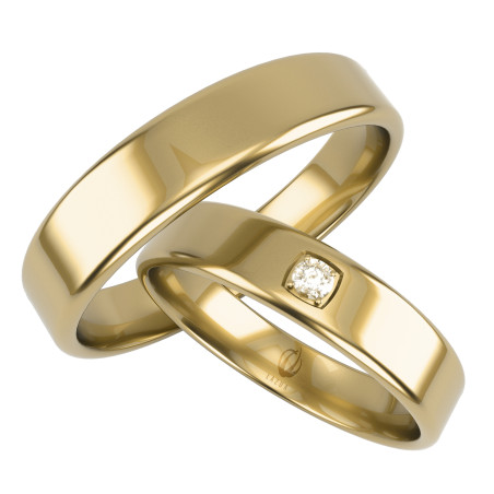 Obrączki Ślubne LA K31 próba 585