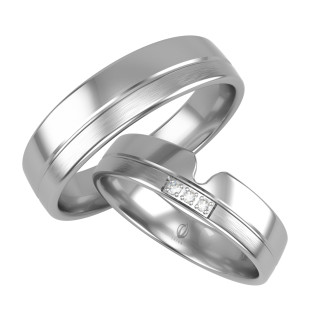 Obrączki Ślubne LA K54 próba 585