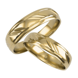 Obrączki Ślubne LA L04 (SK 9 SK D511) próba 585