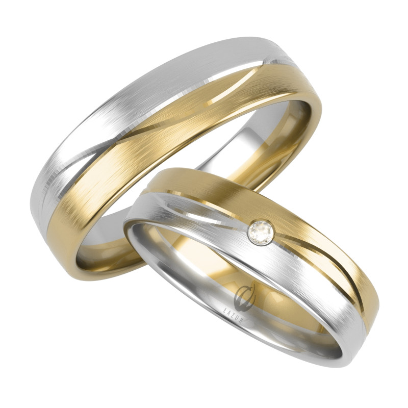 Obrączki Ślubne LA N13 próba 585