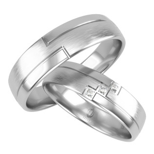 Obrączki Ślubne LA B121 próba 585