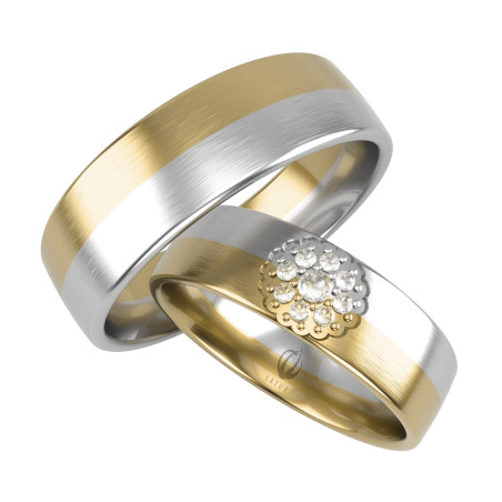 Obrączki Ślubne LA B147 próba 585