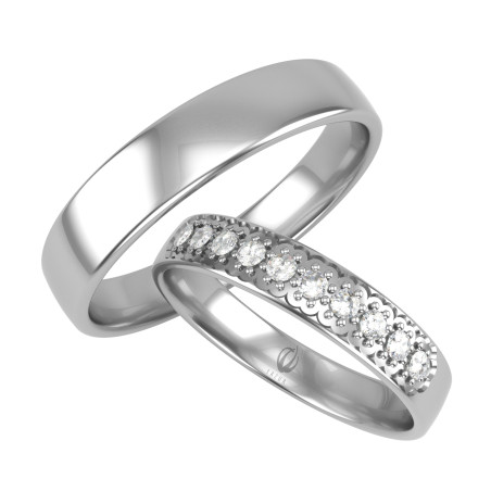 Obrączki Ślubne LA B151 próba 585