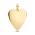 Duża zawieszka Pandora Serce do grawerowania 364016C00