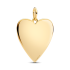 Duża zawieszka Pandora Serce do grawerowania 364016C00
