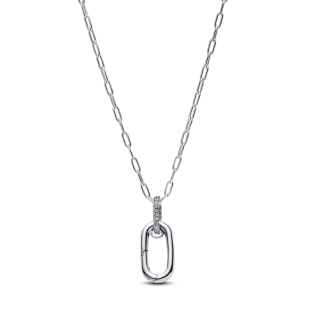 Naszyjnik z zawieszką w kształcie otwieranego ogniwa 394086C01