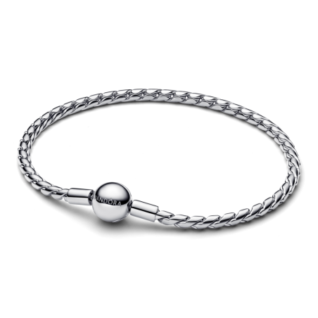 Bransoletka łańcuszkowa Pandora z okrągłym zapięciem 594028C00