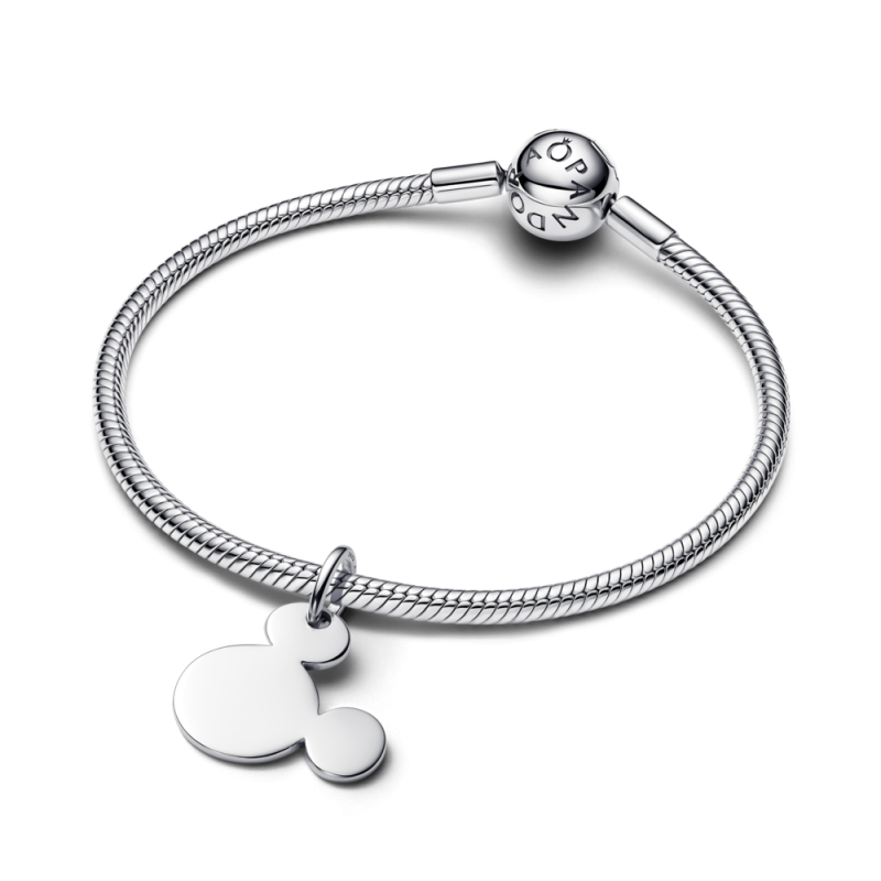 Charms-zawieszka Pandora do grawerowania Disney Myszka Miki 793994C00