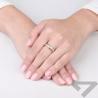 Pierścionek zaręczynowy VENEZIA z diamentami 0,31 ct