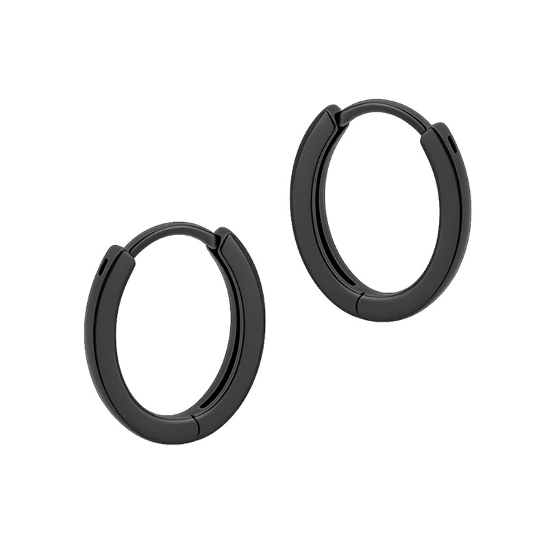 Kolczyki owalne rutenowane