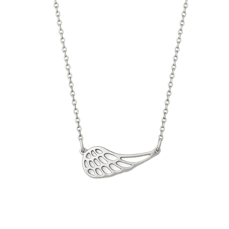 Srebrny Naszyjnik Skrzydło Ażurowe - JubilerSezam.pl