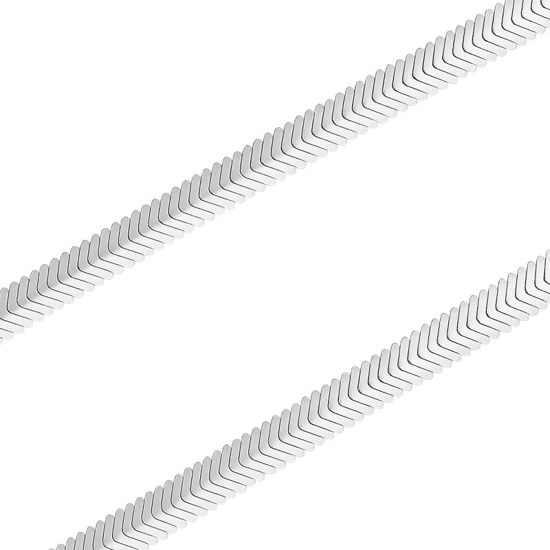 Łańcuszek srebrny snake