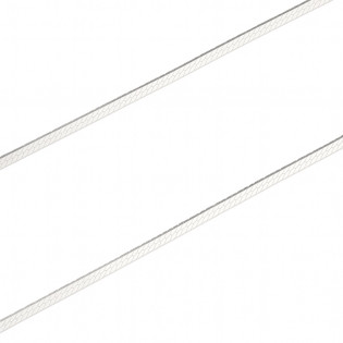 Łańcuszek srebrny taśma