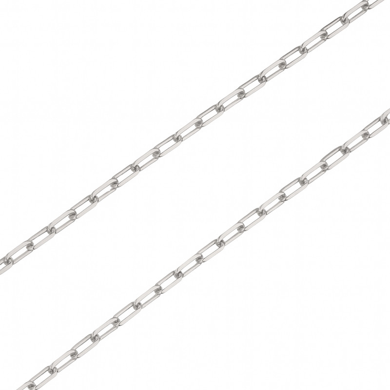 Łańcuszek srebrny anker long