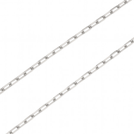 Łańcuszek srebrny anker long