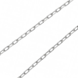 Łańcuszek srebrny anker long