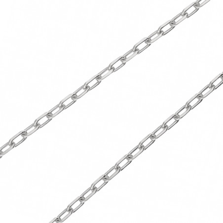 Łańcuszek srebrny anker long