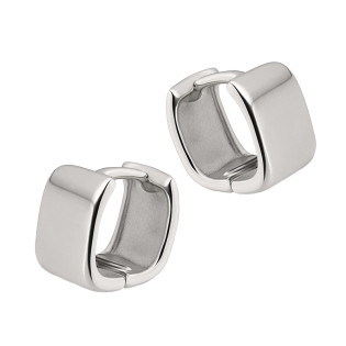 Kolczyki srebrne kwadratowe kółka