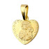 Medalik złoty Częstochowska w sercu próba 585